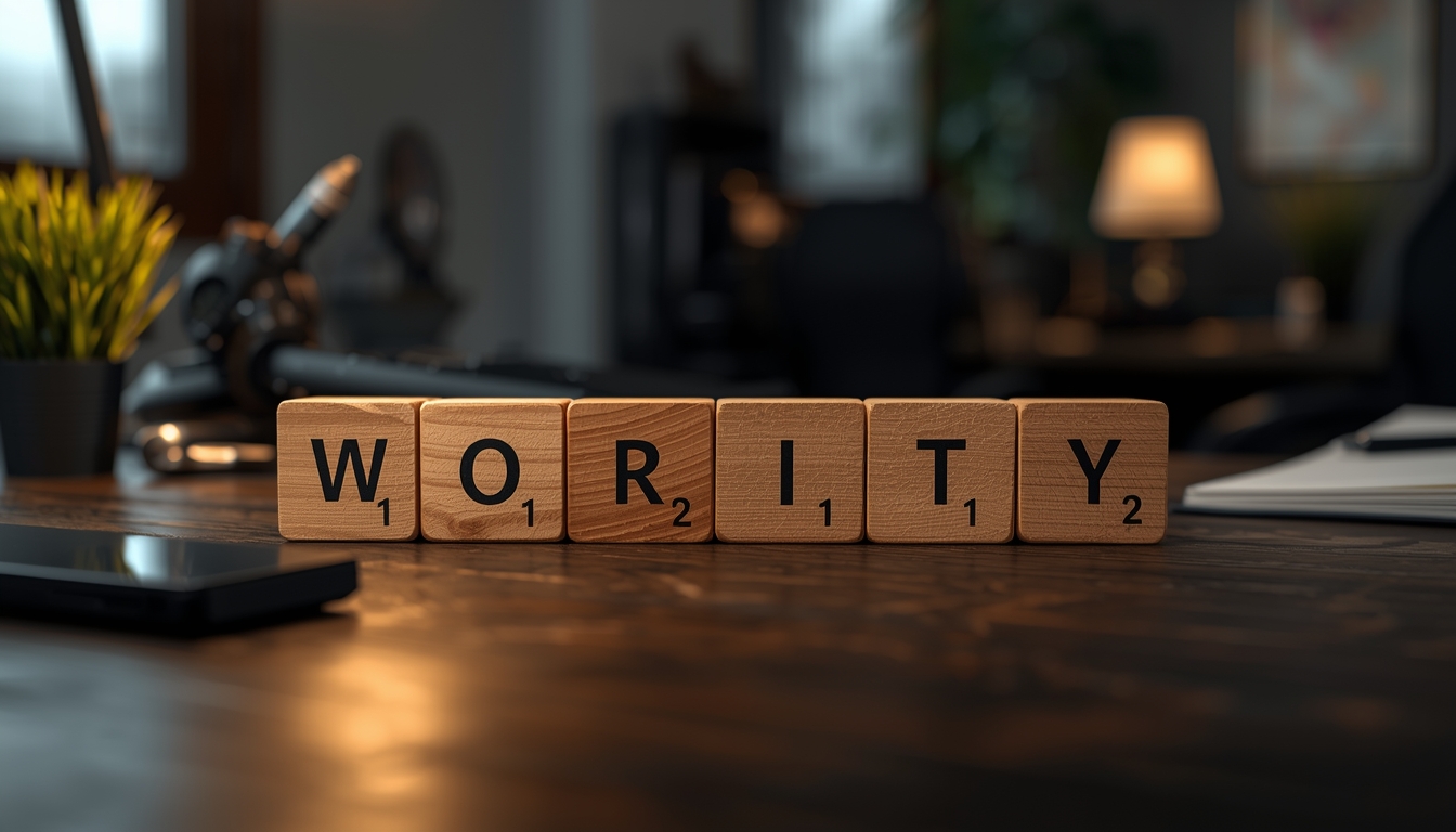 Focused session desk illustrating deep work blocks for Brizelonskyx clients